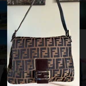 Fendi Zucca Mamma Baguette